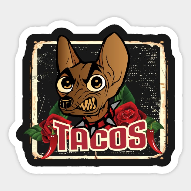 CHI CHI TACO SHIRT Sticker by eespinoza92